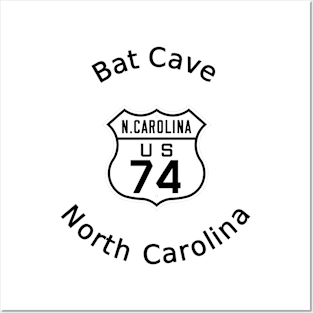 Bat Cave, North Carolina Posters and Art